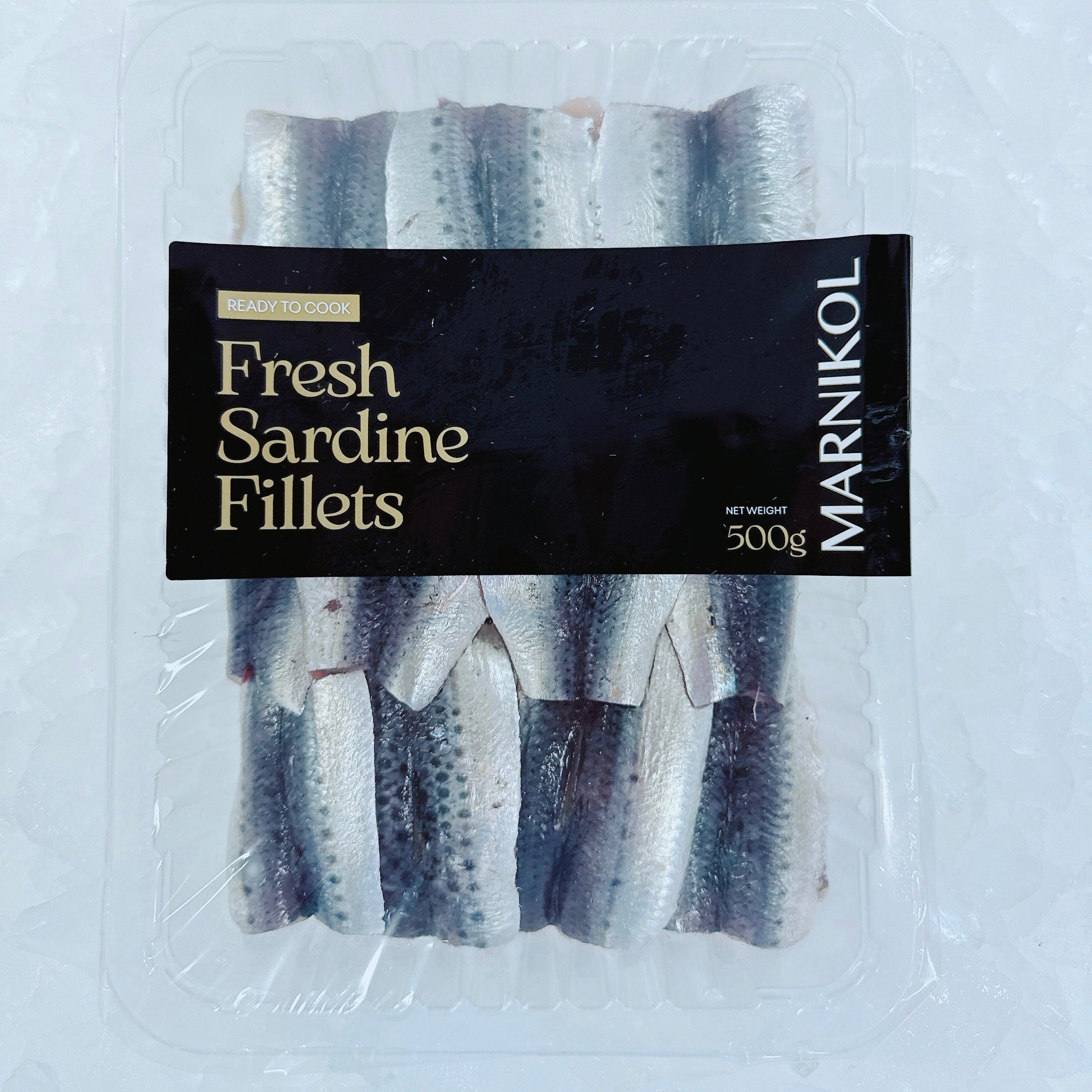 FRESH SARDINE FILLETS 500G