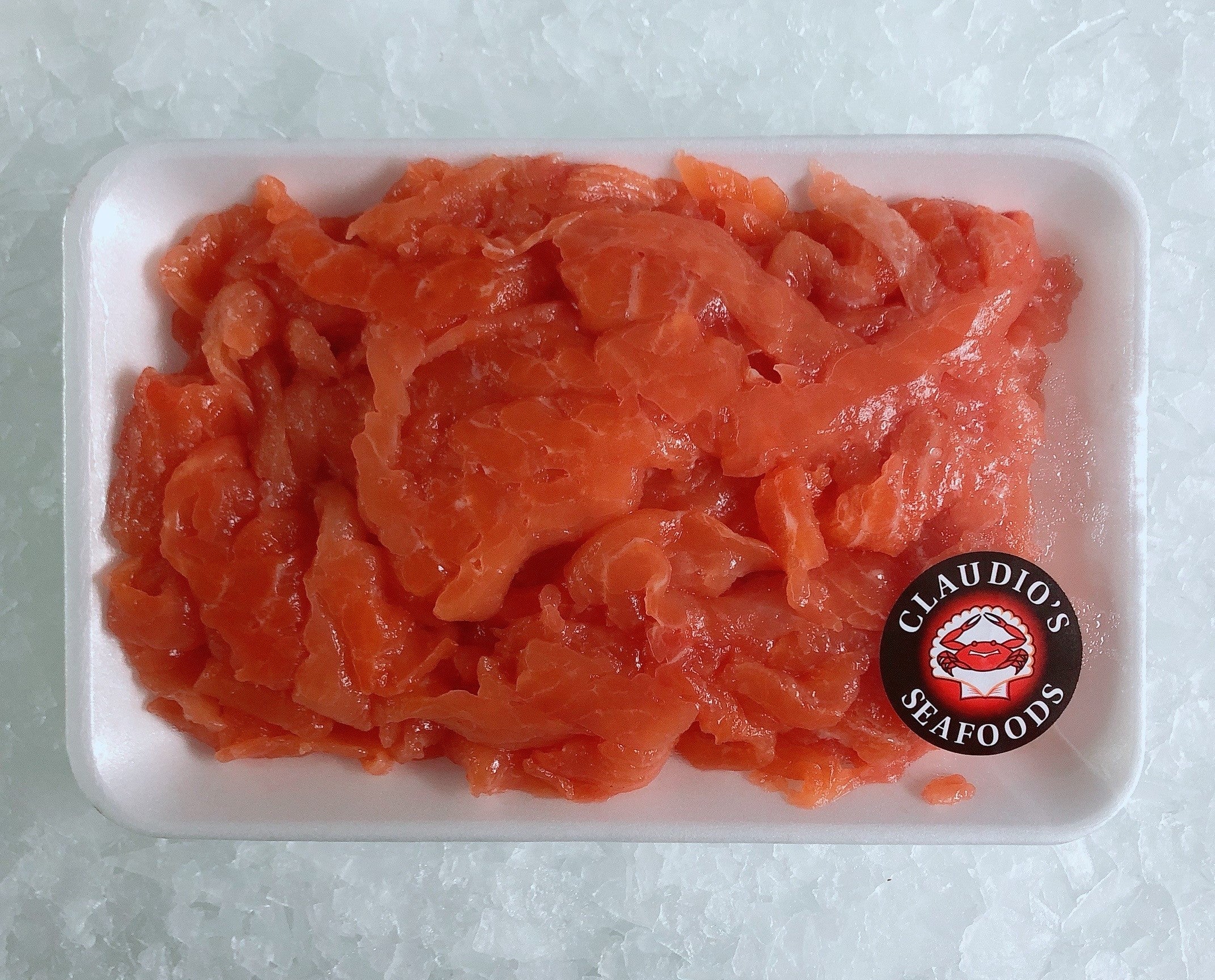SALMON MINCE / OFF CUTS 500G TRAYS