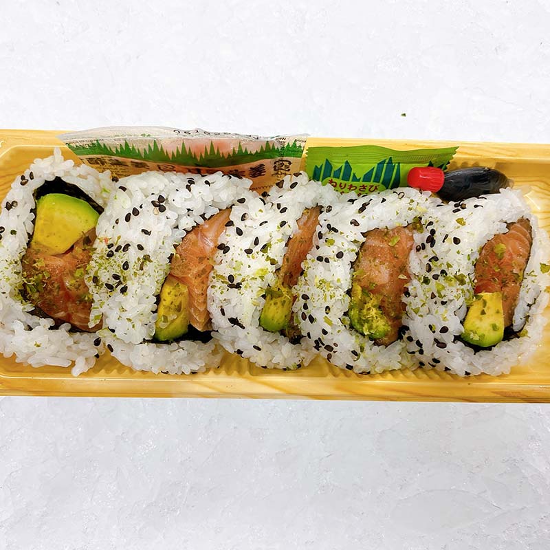 SALMON ROLLS (PER TRAY)